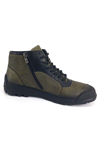 Libero 1339 Men's Rubber Sole Leather Boots