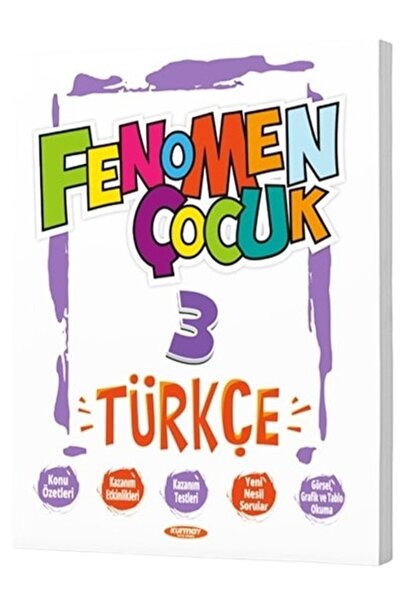 Gama Yayınları Fenomen Çocuk 2024 3. Sınıf Türkçe Yeni Nesil Sorular