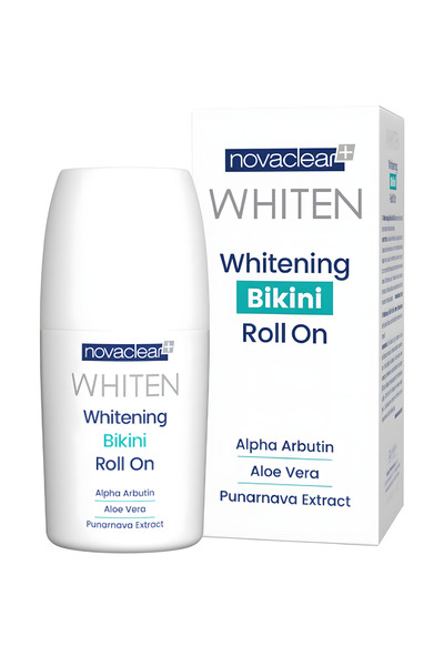 Novaclear مزيل عرق رول لتبييض منطقة البكيني - مرطب وملطف لتغير لون البشرة - 5...