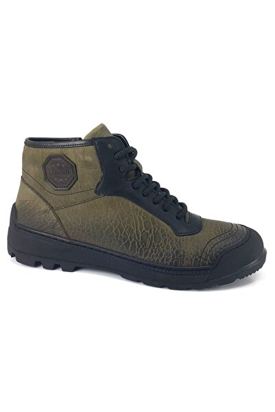 Libero 1339 Men's Rubber Sole Leather Boots