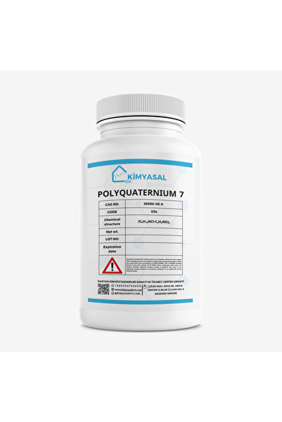 KİMYASAL EVİ Polikuaterniyum 7-polyquaternium 7 Hammadde 1000g