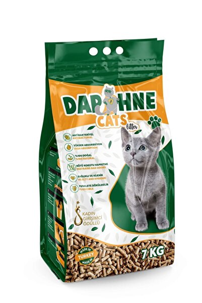 Daphne Cats Litter - Pelet Kedi Kumu Defne Kokulu Tamamen Doğal Katkısız Düny...