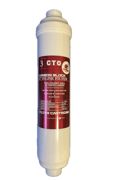Esli JF İnline Blok Karbon Coconut Bazlı NSF Onaylı HND 12'' - 82100007