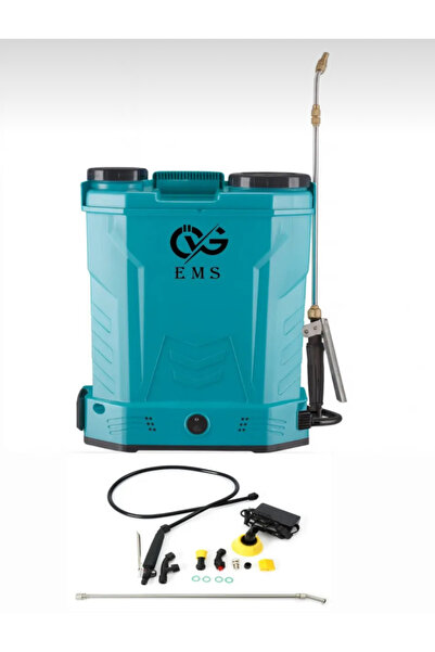 Ems 16 Lt Professional Sırt Tipi İlaçlama ve Sulama Pompası (Tetikli, Nozullu...