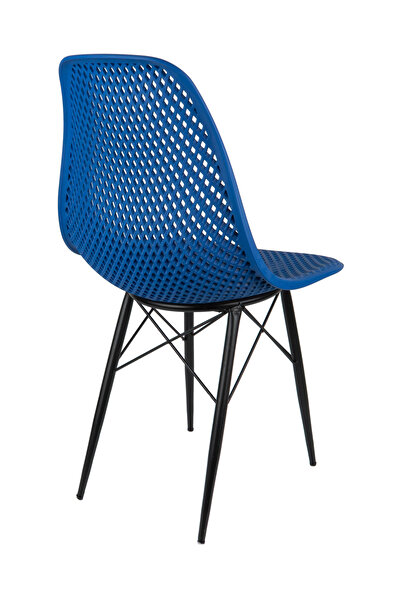 NEWBELLA Safir Sandalye Mavi – Bahçe, Mutfak, Kafe, Balkon
