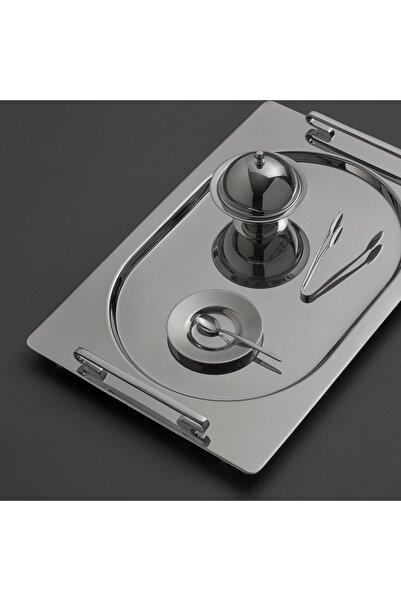 Jumbo New 9000 28 Parça Oval Çay Seti Çelik