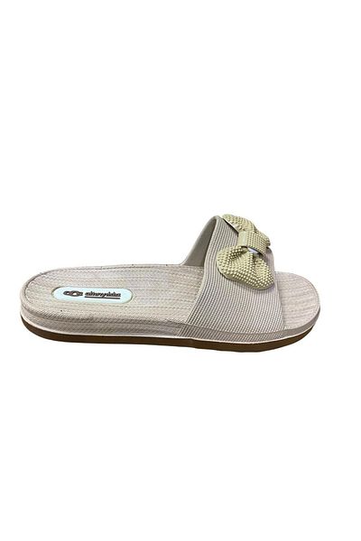 güven kundura Women's Flat Non-Slip Sole Plastic Slippers