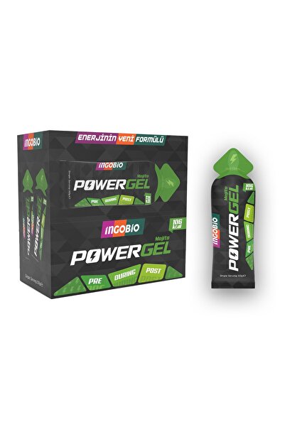 Ingobio PowerGEL Mojito Elektrolit İçeren Nane Limon Aromalı Sporcu Enerji Je...