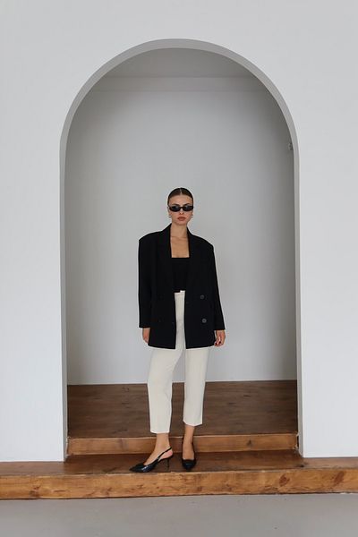 JASTE Women's Double-Collar Lined Trench Coat