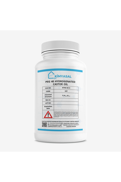 KİMYASAL EVİ Peg 40 Hidrojene Hint Yağı-peg 40 Hydrogenated Castor Oil Hammad...