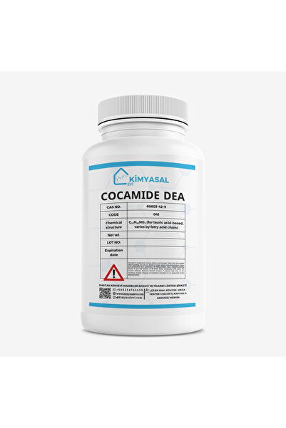 KİMYASAL EVİ 041 COMPERLAN DEA-COCAMIDE DEA Hammadde 500 g