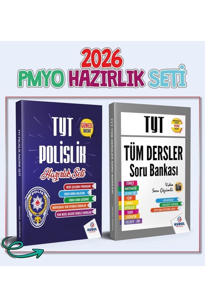 Kurul Yayıncılık 2026 TYT Polislik Pmyo Sınav Seti Konu Anlatımlı Soru Bankası