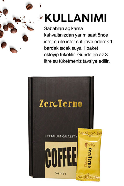 ZEROTERMO 2'li Paket Kahve Premium Quality Serisi