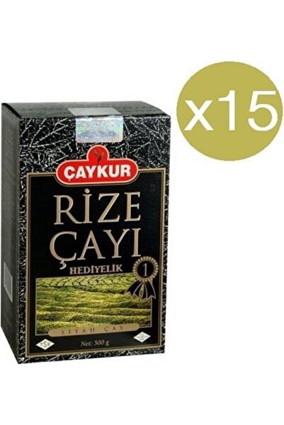 Çaykur هدية شاي ريز 500 جرام 15 قطعة