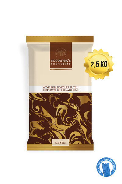 Blue Bead Cocomeks Sütlü Çikolata Konfiseri Kokolin 2.5kg