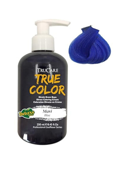 Trucare Truecolor 250ml Renkli Saç Boyası Mavi