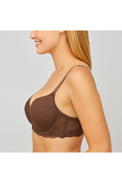 Pierre Cardin 6208 Lyon Ekstra Push Up Dolgulu Dantelli Sütyen