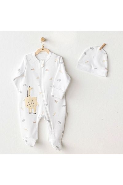 andywawa Little King Baby Romper Set - Ac25803 White
