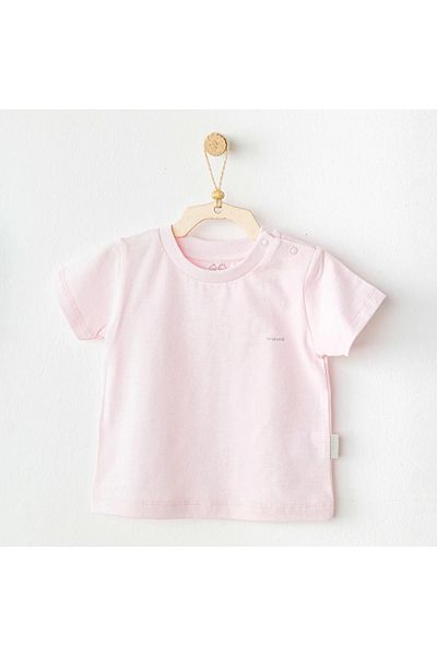 andywawa Ac25971 Casual Baby T-Shirt Pink