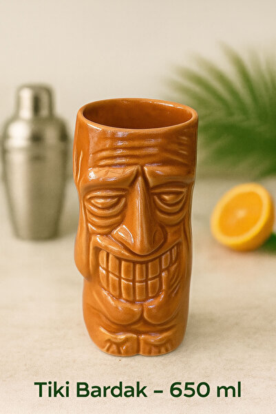 ARVALE Pahar Tiki pentru cocktail și băuturi răcoritoare de 650 ml - Vas și cană