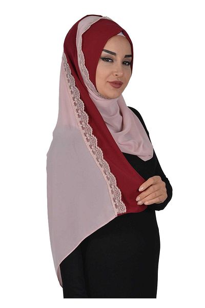 Ayşe Tasarım Practical Chiffon Shawl,Ps-23