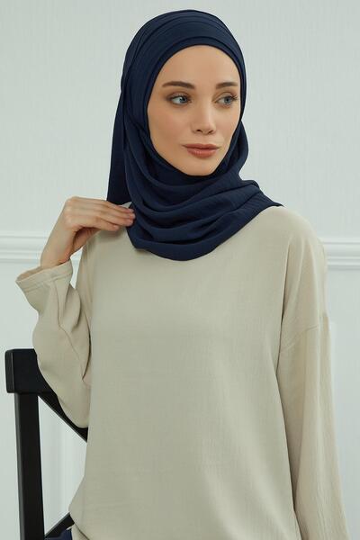 Aisha's Design Плісирований дизайн Аеробін Шаль, CPS-93, Синій