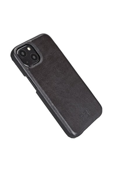 Bouletta Apple iPhone 14 Plus Uyumlu Deri Arka Kapak F360 RST1