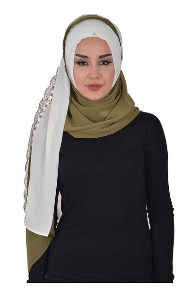 Ayşe Tasarım Practical Chiffon Shawl,Ps-23