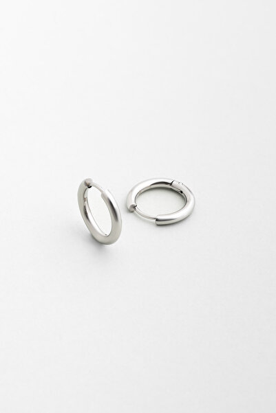 Stylesteel Klasik Stil Erkek Çelik Halka Küpe