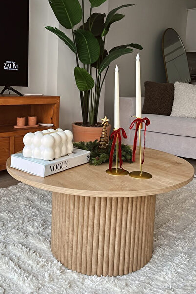 Tree LAB Bohem Orta Sehpa, Design Bohem Sehpa, Ahşah Sehpa, Çıtalı Sehpa