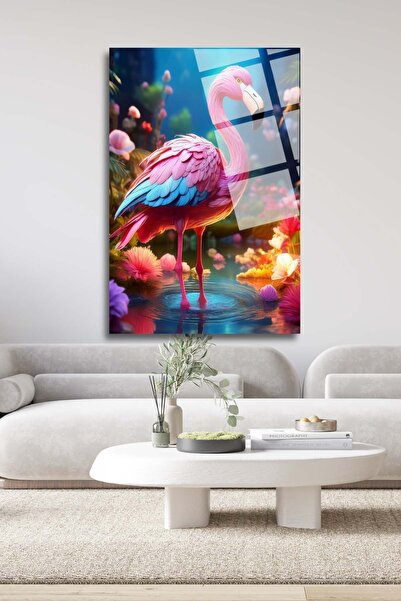 HMDS CONCEPT Flamingo sto, otporan na lomljenje, stakleni sto 247