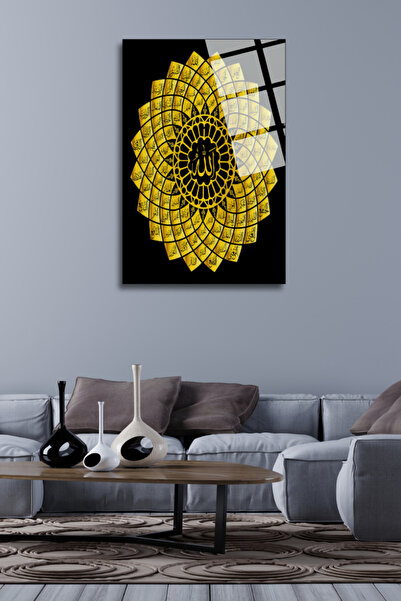 HMDS CONCEPT Esmaül Hüsna, Kırılmaya Dayanıklı Cam Tablo 224