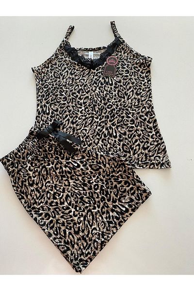 Lady Queen Bamboo Viscose Shorts Pajama Set