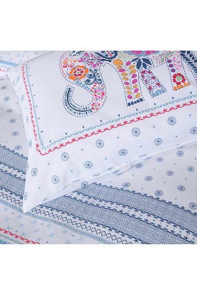 Sarah Anderson Felicia Double Cotton Duvet Cover/Pillow Set