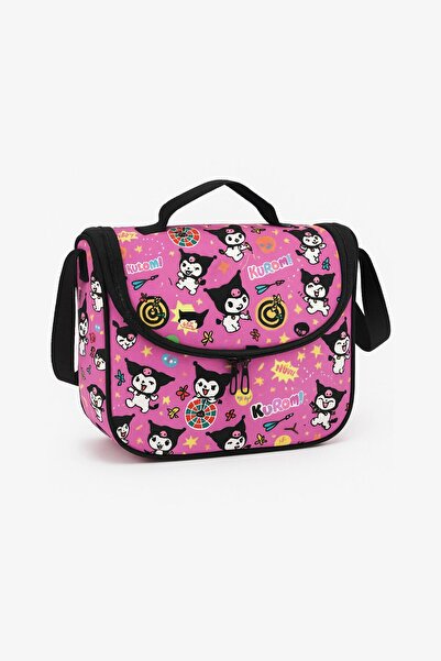 Bambus Home V Model Kuromi Karakter Termoslu Su Geçirmez Yalıtımlı Lüks Besle...