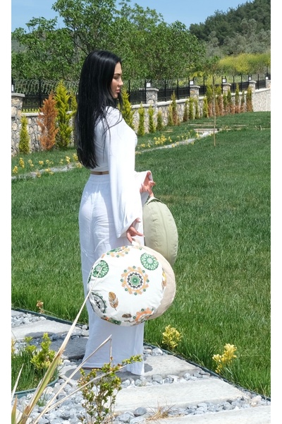 SUN YOGA PİLATES SPOR EKİPMANLARI Covoraș de meditație Sunyoga Zafu, țesătură...