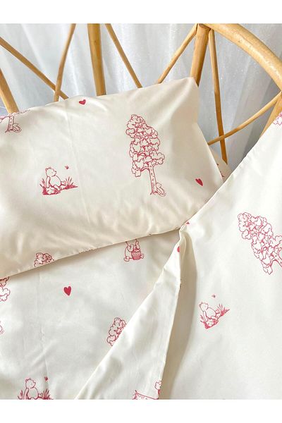 Zezig Winnie - Red Baby Duvet Cover Set