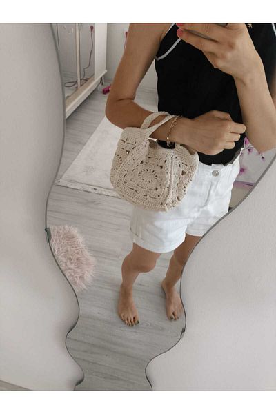 Momsada Moms Island Bag, Handbag, Hand Knitted