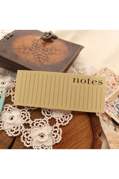 baddin aksesuar Post-It Vintage Memo Pad Penpal Bullet Journal Art Note Paper Stationery Creative Journamm Üz