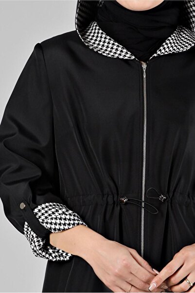 Alvina PADDY SHOULDERED HOODED TRENCKOT 10696