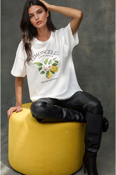 Hiccup Oversize Printed Cotton T-Shirt