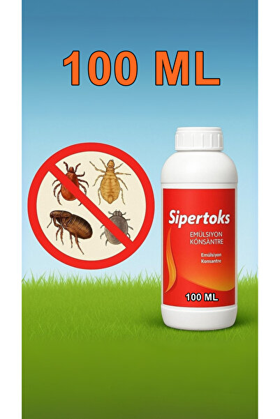 Bioteknik Sipertoks 100 ml - Bit, Pire Ve Kene Mücadelesi Için Etkili Ilac
