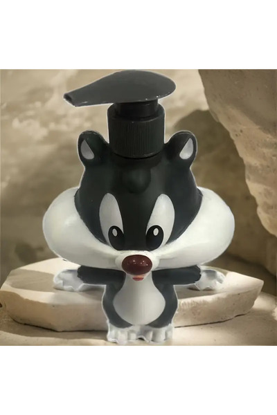 BABUN Çocuklar İçin Çizgi Film Karakterli Sevimli Hayvanlı Figür Sabunluk Çoc...