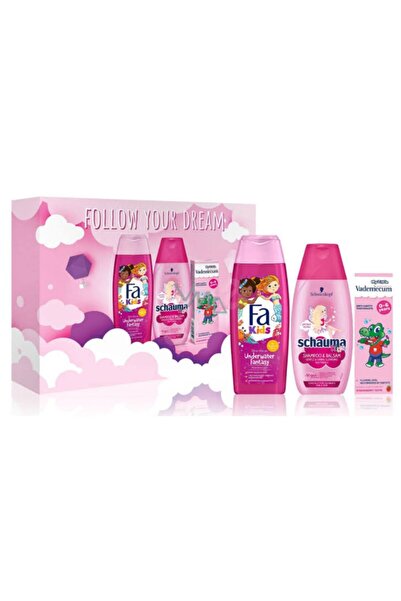 Fa Kids Underwater Mermaid Shower Gel & Shampoo 2x250ml – Gentle 2-in-1 Care