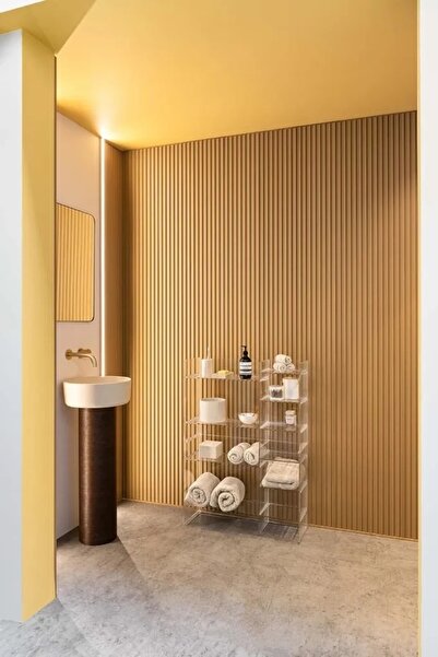 Fusion Decor Riflaj decorativ alb polimer dur vopsibil, lavabil,12x290cm, FDE102