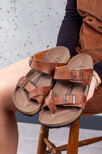 SWORD Casual Slippers - Orthopedic Sole Slippers Double Banded Buckle Daily Comfortable Home & Outdoor Slippers