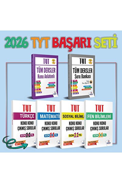 Kurul Yayıncılık 2026 Tyt Tüm Dersler Başarı Seti Konu Soru Ve Çıkmış Sorular