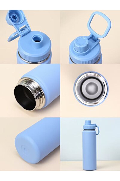 esabela Water Bottle for Kids, 720ml Kids Water Bottle for School, Double Wall Insulated Water Flask