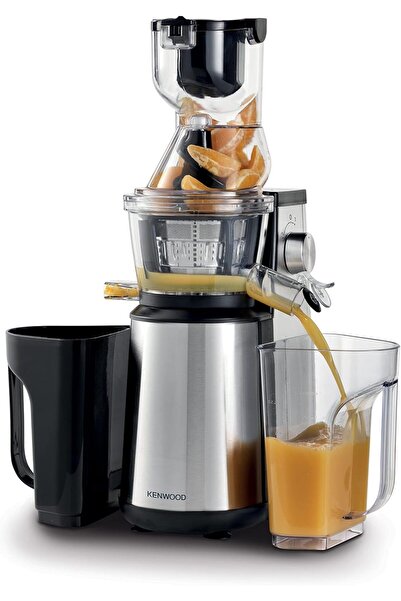 Kenwood Pure Juice Pro JMM70.000BK Slow Juicer, Metal, Silver