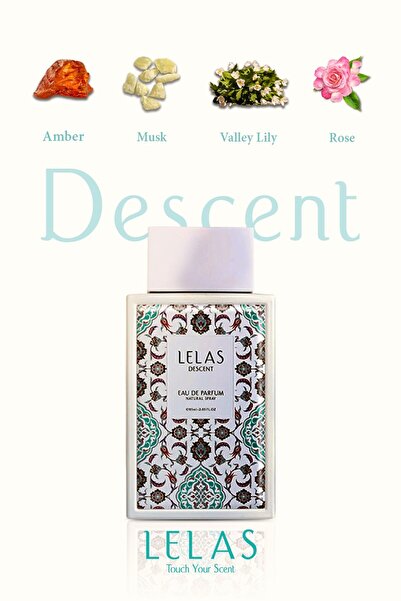 Lelas 815 Descent 85 ml Edp – Meyvemsi Çiçeksi Unisex Parfüm
